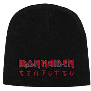 Iron Maiden Unisex Senjutsu Black Beanie Hat