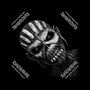 Iron Maiden Unisex The Book of Souls Black Bandana