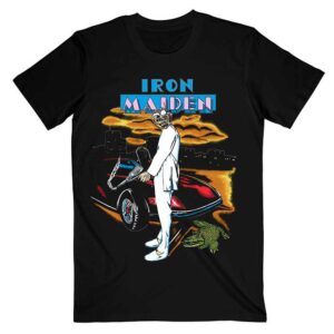 Iron Maiden Vice Is Nice Back Print T-Shirt