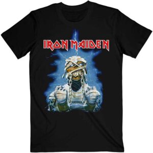 Iron Maiden World Slavery Tour '84 - '85 Black Back Print T-Shirt
