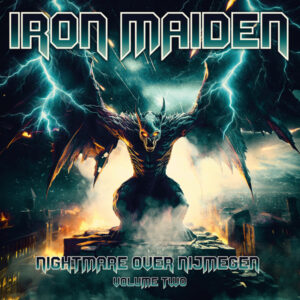 Iron Maiden - NIGHTMARE OVER NIJMEGEN VOL.2 (RED W/ WHITE SPLATTER VINYL 2LP) Vinyl Double Album