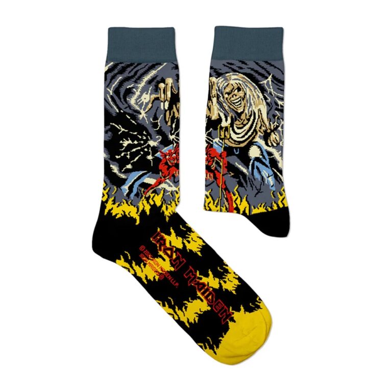 Iron Maiden – THE NUMBER OF THE BEAST (EU 41-46/UK 7½-11½/US 8-12) Socks
