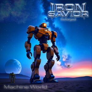 Iron Savior - REFORGED - MACHINE WORLD (2LP STARBREAKER BLUE) Vinyl Double Album