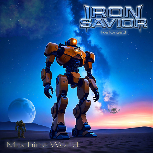 Iron Savior – REFORGED – MACHINE WORLD (2LP STARBREAKER BLUE) Vinyl Double Album