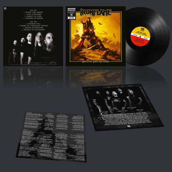 IRONFLAME – KINGDOM TORN ASUNDER Vinyl LP