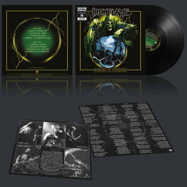 IRONFLAME – WORLDS TO CONQUER Vinyl LP
