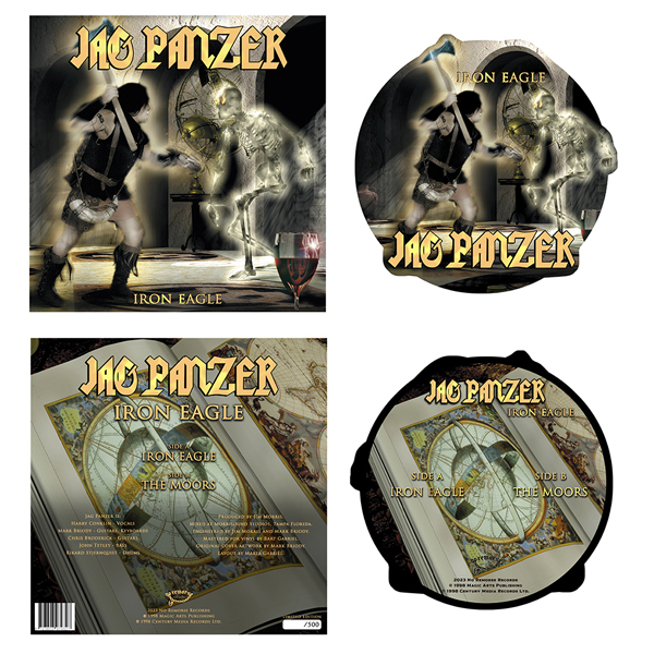 Jag Panzer – IRON EAGLE (SHAPED PIC DISC) Vinyl 12″ Picture Disc