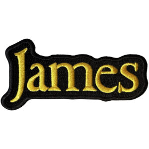 James Logo Woven Patch