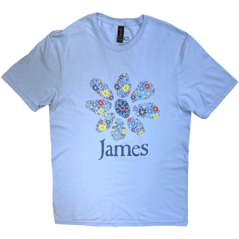 James Multiple Daisy Logo T-Shirt