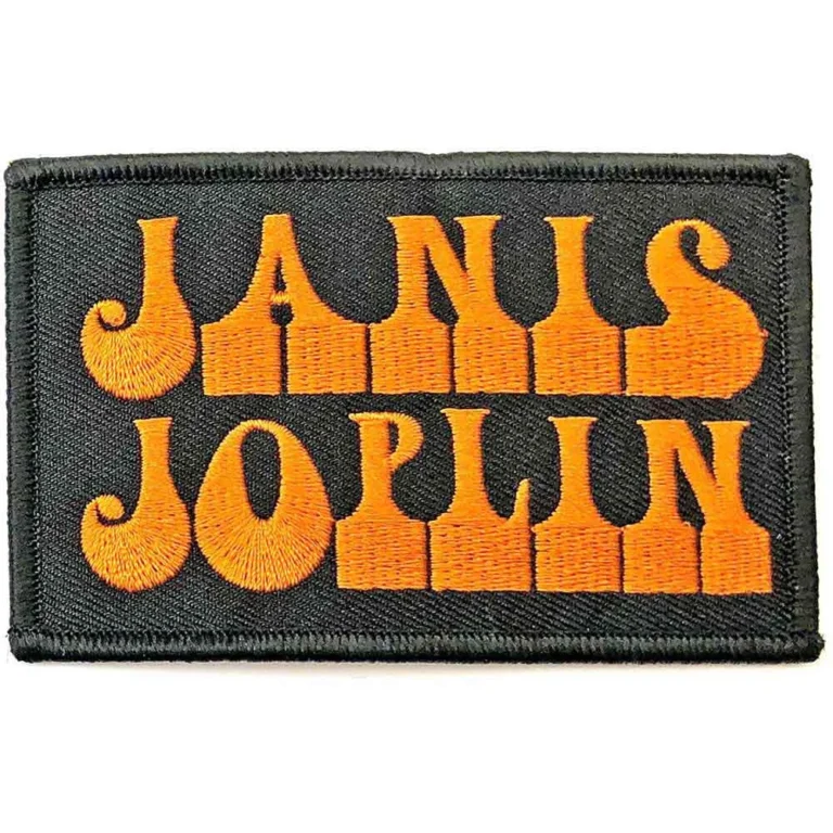 Janis Joplin Logo Patch
