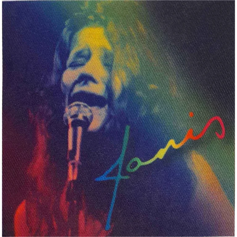 Janis Joplin Rainbow Patch