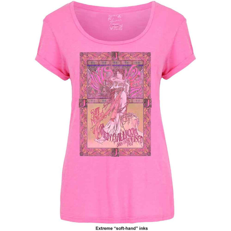 Janis Joplin Avalon Ballroom ’67 Ladies T-Shirt