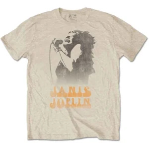 Janis Joplin Working The Mic T-Shirt
