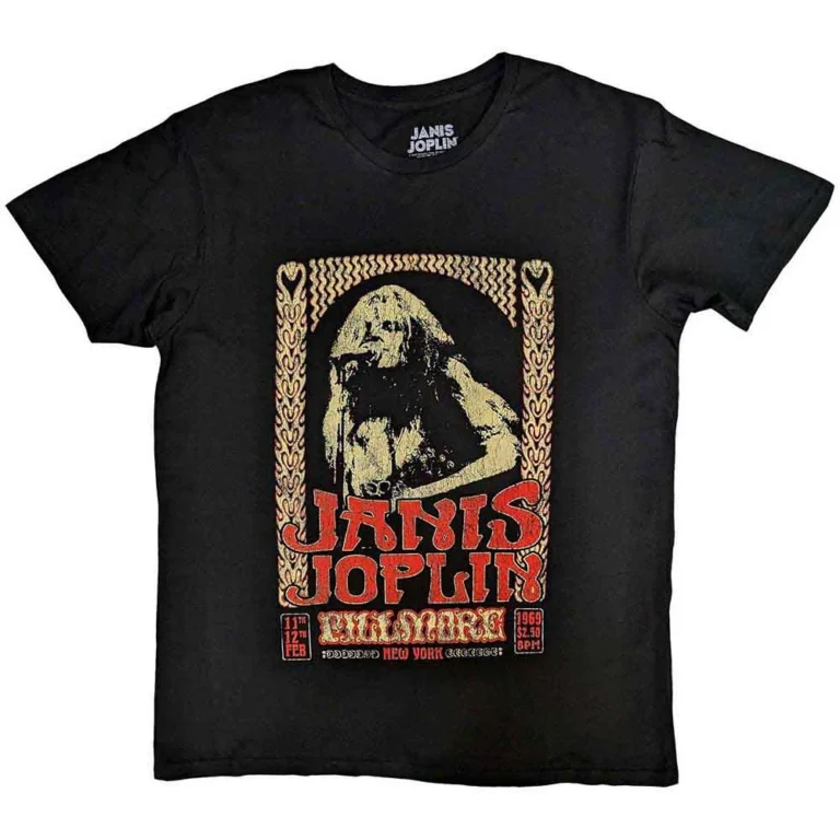Janis Joplin Vintage Poster T-Shirt