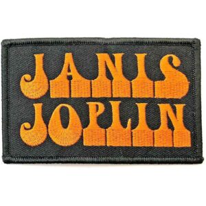 Janis Joplin Logo Patch