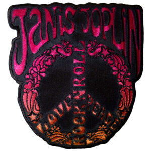Janis Joplin Peace Sign Patch
