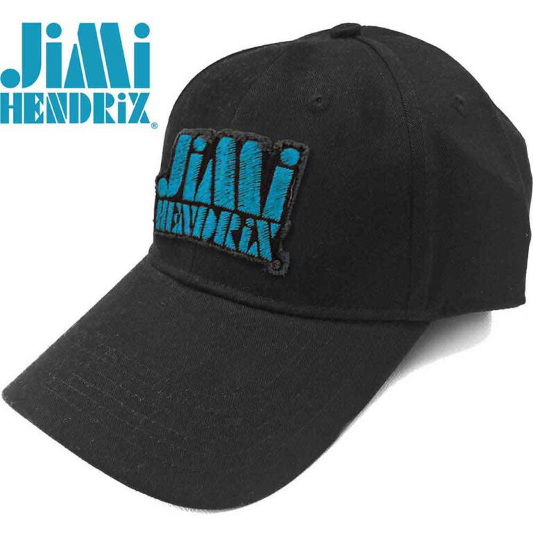 Jimi Hendrix Blue Stencil Logo Baseball Cap
