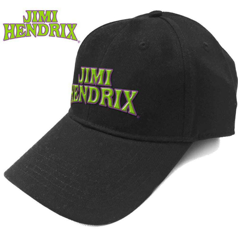 Jimi Hendrix Arched Logo Baseball Cap