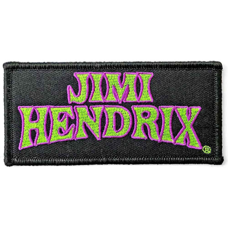 Jimi Hendrix Arched Logo Patch