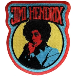 Jimi Hendrix Vintage Circle Woven Patch
