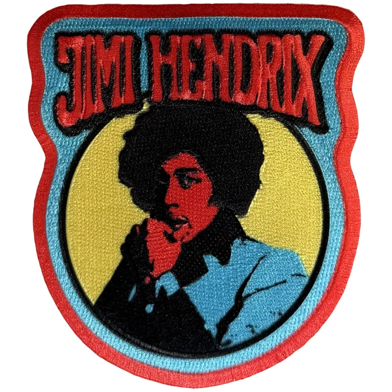 Jimi Hendrix Vintage Circle Woven Patch