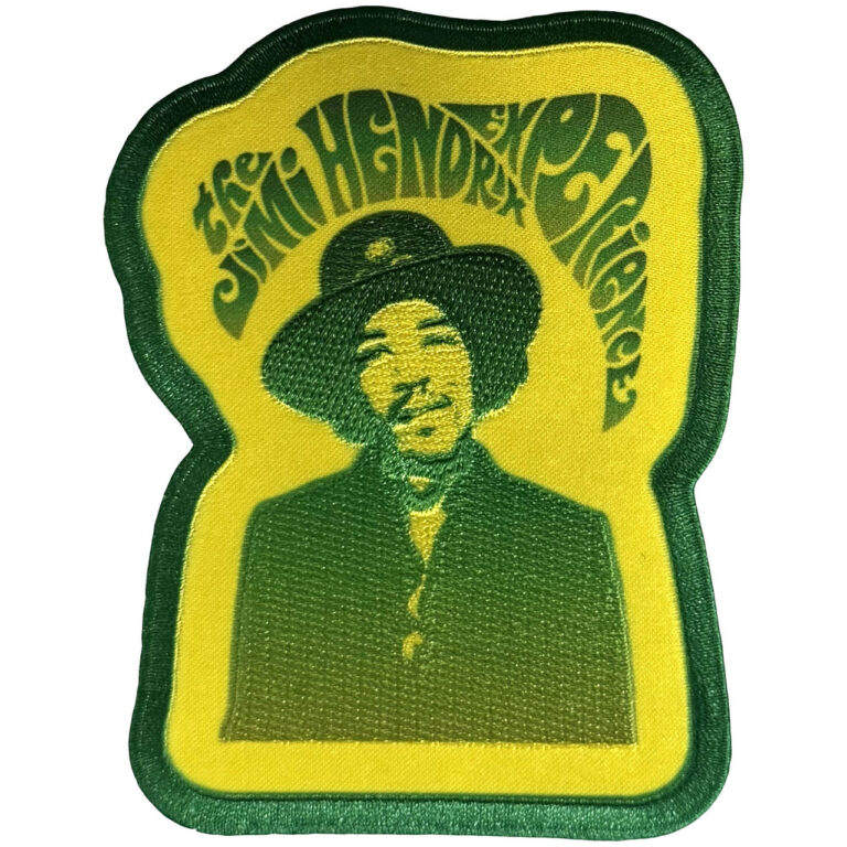 Jimi Hendrix Jimi & Swirl Logo Woven Patch