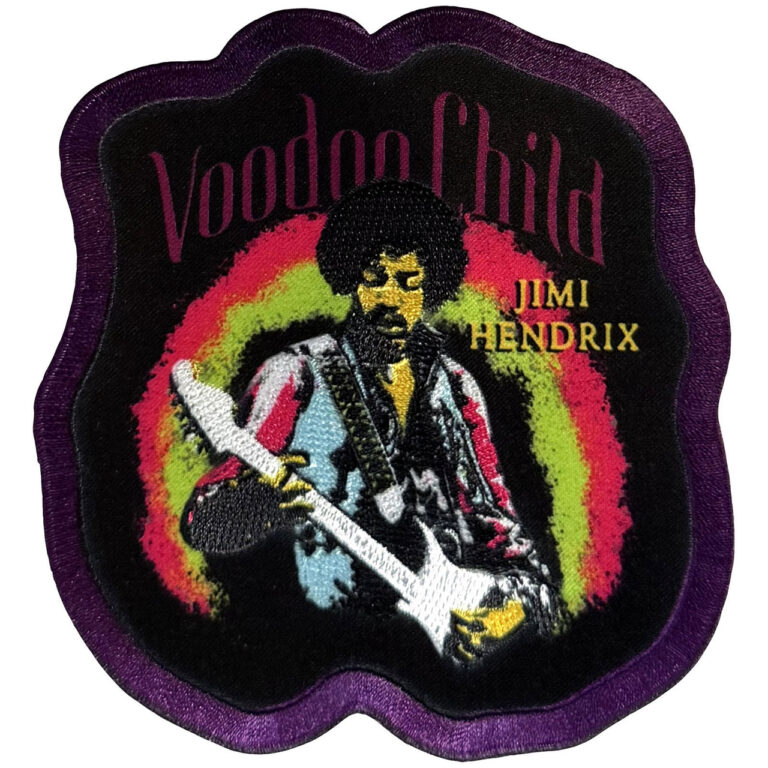 Jimi Hendrix Voodoo Child Woven Patch