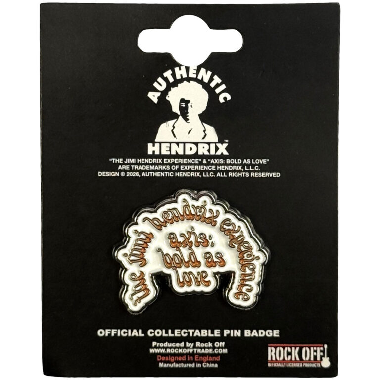 Jimi Hendrix Axis Pin Badge