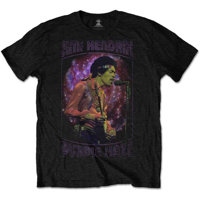 Jimi Hendrix Purple Haze Frame T-Shirt