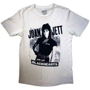 Joan Jett & The Blackhearts Crosshatch Sand T-Shirt