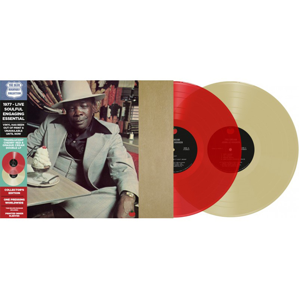 John Lee Hooker – THE CREAM (TOMATO RECORDS) (CHERRY RED & WHITE CREAM VINYL) Vinyl Double Album
