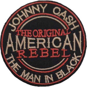 Johnny Cash American Rebel Patch