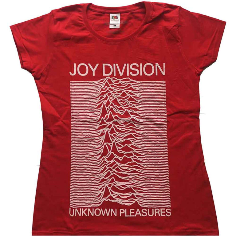 Joy Division Unknown Pleasures Ladies T-Shirt