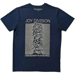 Joy Division Unknown Pleasures FP (Denim Blue) T-Shirt