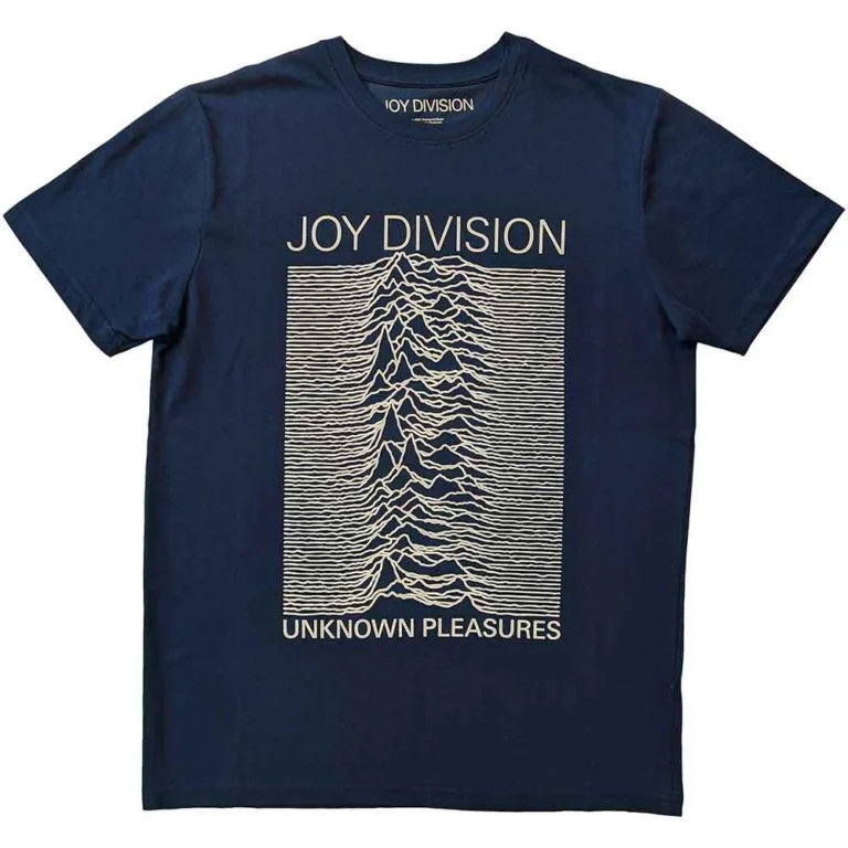 Joy Division Unknown Pleasures FP (Denim Blue) T-Shirt