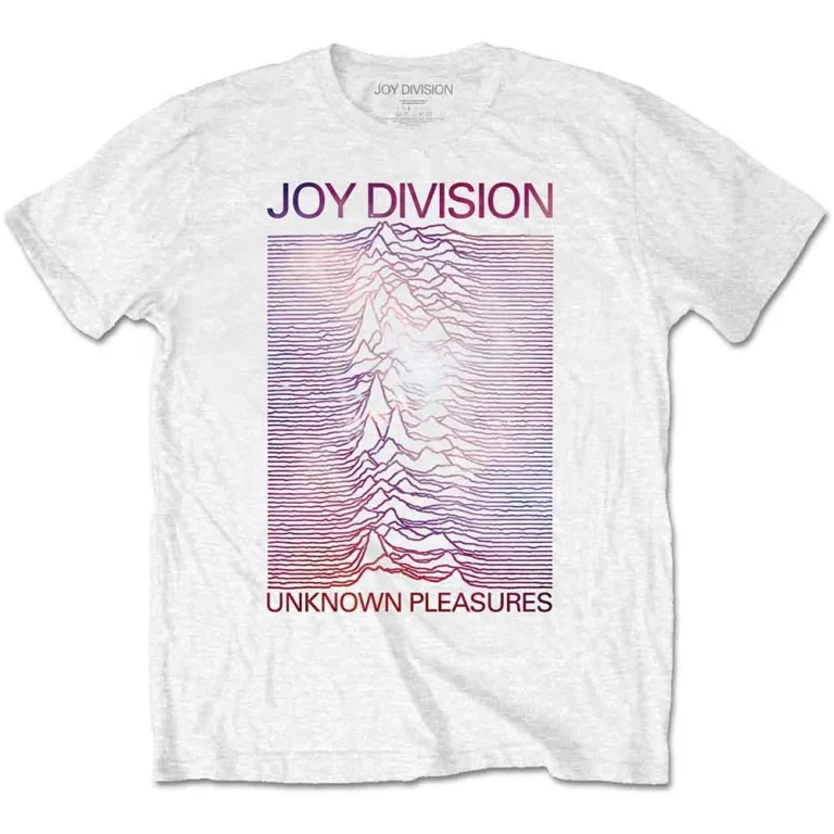 Joy Division Space – Unknown Pleasures Gradient T-Shirt