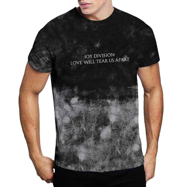Joy Division Tear Us Apart Text T-Shirt