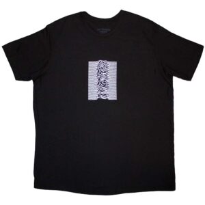 Joy Division Lone Pulsar Black Back Print T-Shirt