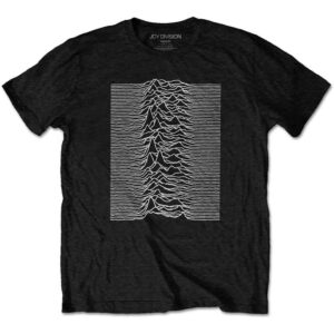 Joy Division Unknown Pleasures Black Back Print T-Shirt