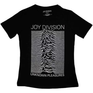 Joy Division Unknown Pleasures FP Black Ladies T-Shirt