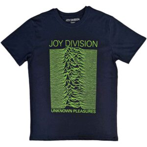 Joy Division Unknown Pleasures FP Navy Blue T-Shirt