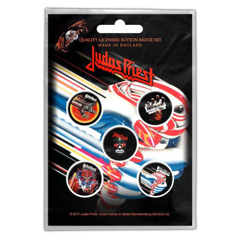 Judas Priest Turbo Badge Pack
