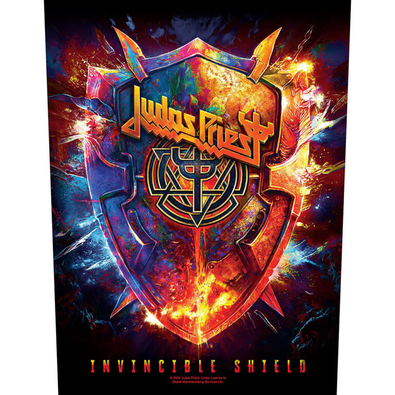 Judas Priest Invincible Shield Back Patch