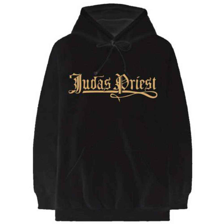 Judas Priest Sin After Sin Logo & Album Cover Pullover Hoodie