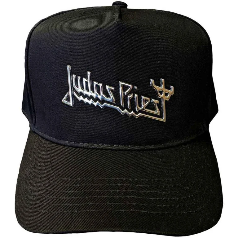 Judas Priest Sonic Silver Logo Baseball Cap
