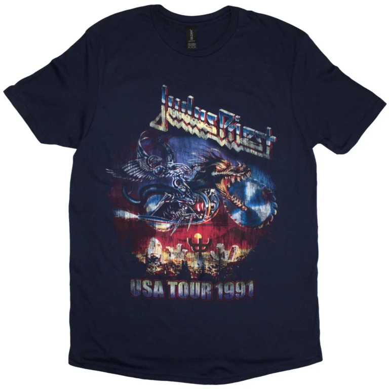 Judas Priest Painkiller US Tour 91 T-Shirt