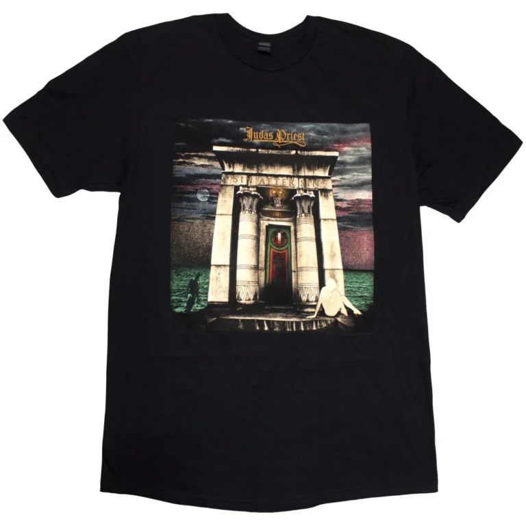 Judas Priest Sin After Sin Album Cover T-Shirt