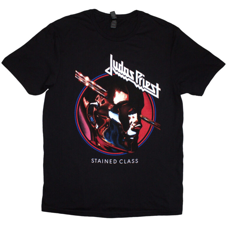 Judas Priest Stained Class Album Circle T-Shirt