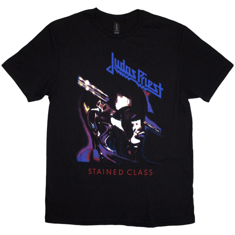 Judas Priest Stained Class Purple Mixer T-Shirt