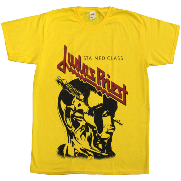 Judas Priest Stained Class Vintage Head T-Shirt